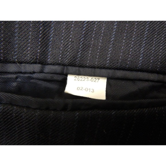 Brooks Brothers 346 Blazer Jacket 46L Navy Blue Single Breasted 2 Button Wool - Picture 7 of 16